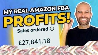 My REAL Amazon FBA PROFITS revealed!