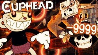 ALL BOSSES FEAR THESE HACKS !! | Cuphead END [Old Style Cartoon Game] +Hacking