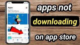 How to fix app not downloading on app store /ios 16 /