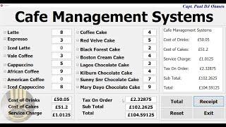 How to Create Café Management Systems in Delphi - Part 1 of 2