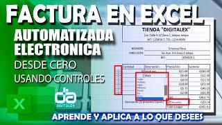 FACTURA PARA TU EMPRENDIMIENTO | cómo crear una factura en Excel paso a paso