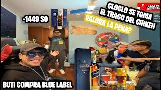 BUTI compra su EXILIR BLUE LABEL FT EPICO FINAL GLOGLO SE TOMA LA PARTE DEL CHIKEN #viralvideo