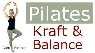 30 min. Pilates, Kraft und Balance | Training für Fortgeschrittene, ohne Geräte