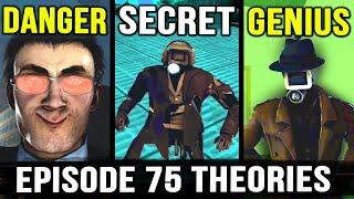 Detective Will Expose Secret Agent? Skibidi Toilet 1-75 All Secrets & Easter Eggs | Theory & Lore