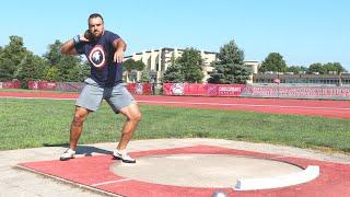 Beginner SHOT PUT SPIN Drills