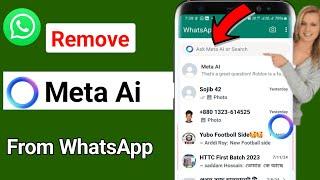 How to Remove Meta Ai from Whatsapp