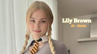 Lily Brown - AI Model | Curvy Model | Biography, Age, Height, Weight, Lifestyle, Net Worth, Info