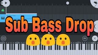 Sub Bass Drop tutorial in FL studio mobile