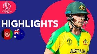 David Warner Hits 89* | Afghanistan vs Australia - Match Highlights | ICC Cricket World Cup 2019