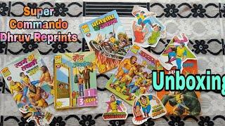 Super Commando Dhruv Reprints Unboxing|| Set No.1|| Comic Adda