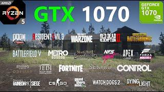 GTX 1070 Test in 26 Games in 2020