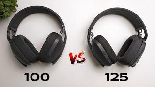 Logitech Vibe Zone Headsets (100 vs 125)