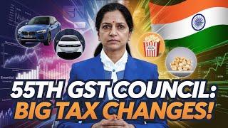 55th GST Council Meeting Highlights: Big Changes in Tax Rates and Future Plans