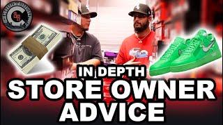 OPENING UP A SNEAKER SHOP! - STORE OWNER ADVICE/LESSONS LEARNED