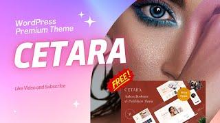 [Free Download] Cetaraa - Beautiful WordPress Theme for Authors Free Download 2024 with Setup Tutor