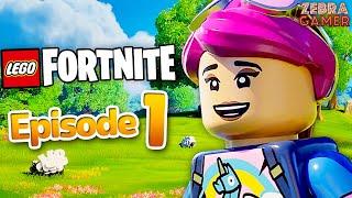 LEGO Fortnite Gameplay Walkthrough Part 1 - FORTNITE + LEGO!?  Building and Exploring!