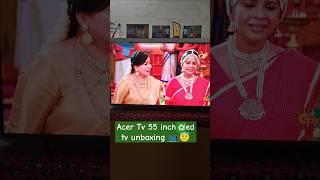 Acer 55 inch 4K Ultra HD Smart QLED Google TV unboxing Tamil ️#sujinSRLifestyle #shorts #trending