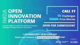 Open Innovation Platform Call 11 Launch