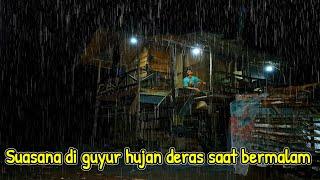 Di guyur hujan deras malam hari bergotong royong membuat gegatar || JALAN KEHIDUPAN Eps.247