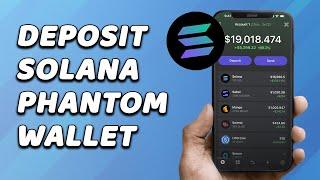 How To Deposit Solana On Phantom Wallet (EASY!)