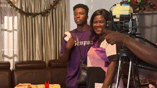 BTS one different Christmas,  Phyna, Daniel Rocky, Dominick Fater Agwa SO films present.