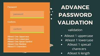 Password validation in Javascript | Key Coding