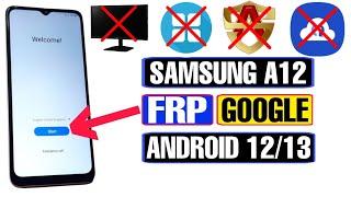 Samsung A12 FRP Bypass Android 12 Without PC | Samsung A125F Google Account Bypass 2023 |