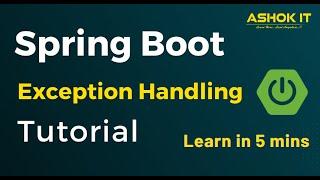 Spring Boot Custom Exception Handling Tutorial