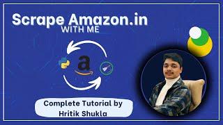 Scrape Amazon in with me using Python & Scrapy!!