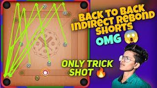 Only Trick Shot  Carrom pool | back to back Indirect Shot | Mastermind shot Game play | Carrom