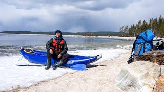 Арктический сплав на каяке. 3 серия. Райские пляжи. Кладбище лодок. Обзор продуктов. Походная кухня