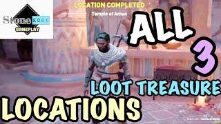 Assassin’s Creed Origins - Temple Of Amun Loot Treasure Locations