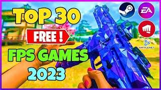 TOP 30 *FREE* FPS Games to play in 2023| (Online/Multiplayer)