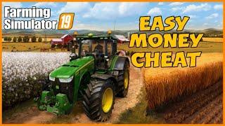 Farming simulator 19 Easy money cheat fs19 money cheat ps4 xbox