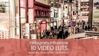 Instagram Influencer Video LUTs Compilation