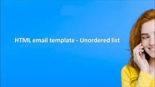 Unordered lists | Kommo HTML emails
