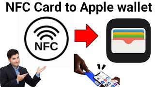 How to Add any NFC Card to Apple wallet 2024 (new update)