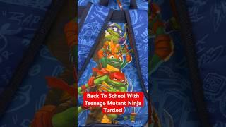 Walmart Has Back To School Turtles Items #teenagemutantninjaturtles #tmnt #mutantmayhem #shorts #fyp