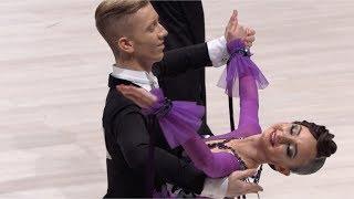 Justas Gedgaudas - Aine Rutkauskaite LTU, English Waltz | WDSF World Championship Junior II Standard