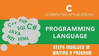 3. | Steps Involved in Writing a Program | Writing Algorithm Steps | - C Language