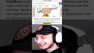 Why Is Caillou Bald? #shorts #short #memes #meme