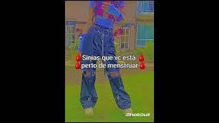 🩸Sinais que vc está perto de menstruar🩸