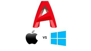 AutoCAD 2024 on Mac ( Apple Silicon ) Vs Windows Comparison