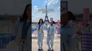 Suni Lee & Jordan Chiles CELEBRATE Paris Olympics Wins!  #parisolympics2024