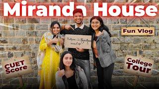 Miranada House ~ Delhi University | Rajasthani Meet Up in DU College  | College Vlog  | CUET Score