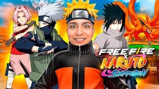 CONSEGUI LA COLABORACION DE NARUTO EN FREE FIRE GRATIS!!