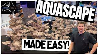 Aquascaping made easy with Art Reef Rocks!