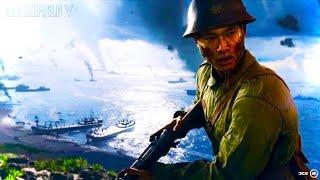 Battlefield V Iwo Jima Japanese Defense Gameplay