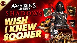 Assassin's Creed Shadows - Wish I Knew Sooner | Tips, Tricks & Game Knowledge for New Players