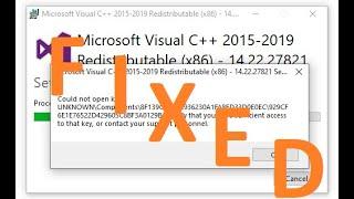 The Visual C++ missing error PLAGUE! Here's how to fix that pesky missing .MSI file in 5 easy steps!